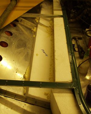 buoyancy foam in hull